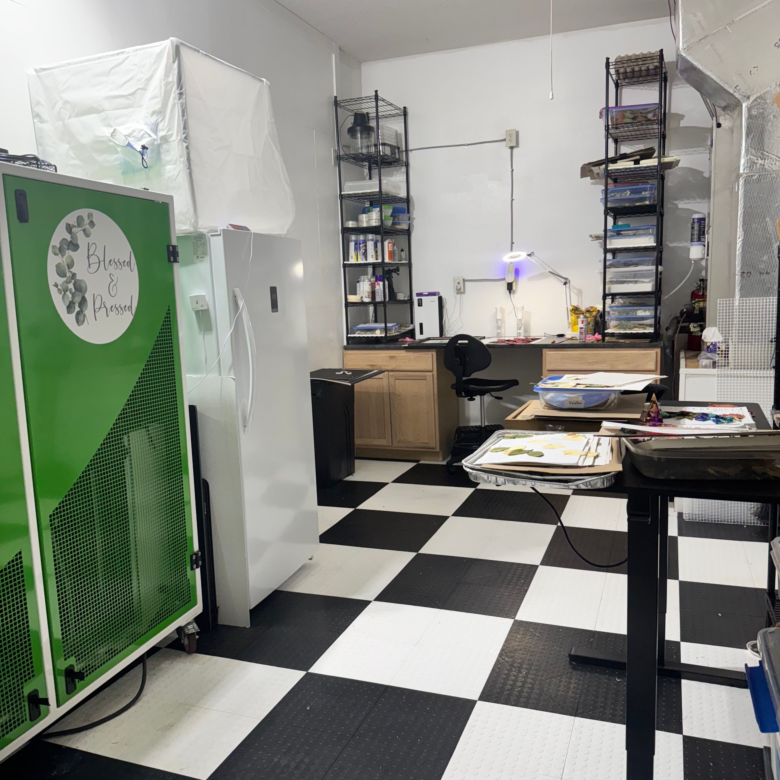 From The Studio-From Counter to Two Studios: My Creative Journey-Blessed & Pressed Floral Preservation