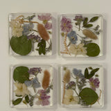 Floral Coasters (Set of 4)-Blessed And Pressed