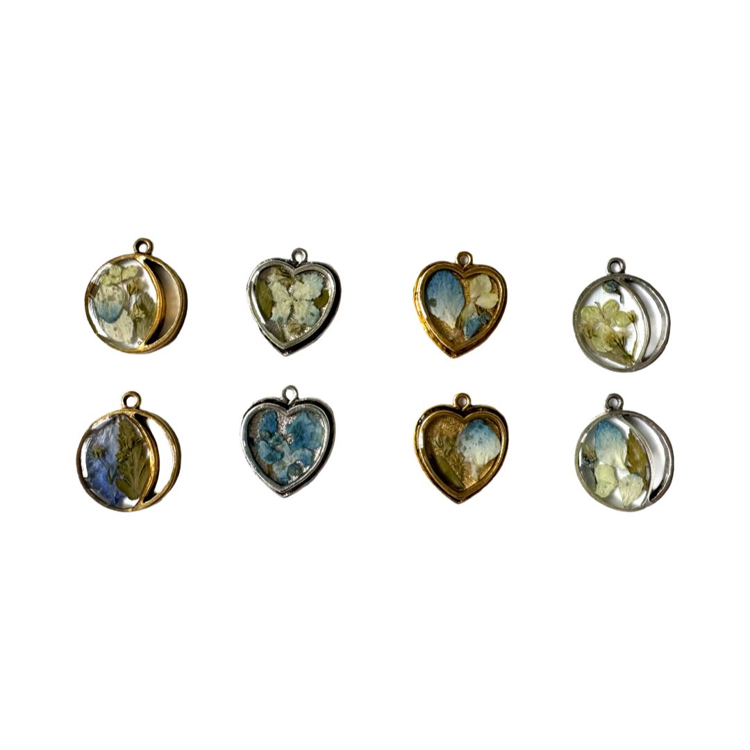 Custom Jewelry & Charms-Blessed & Pressed Floral Preservation