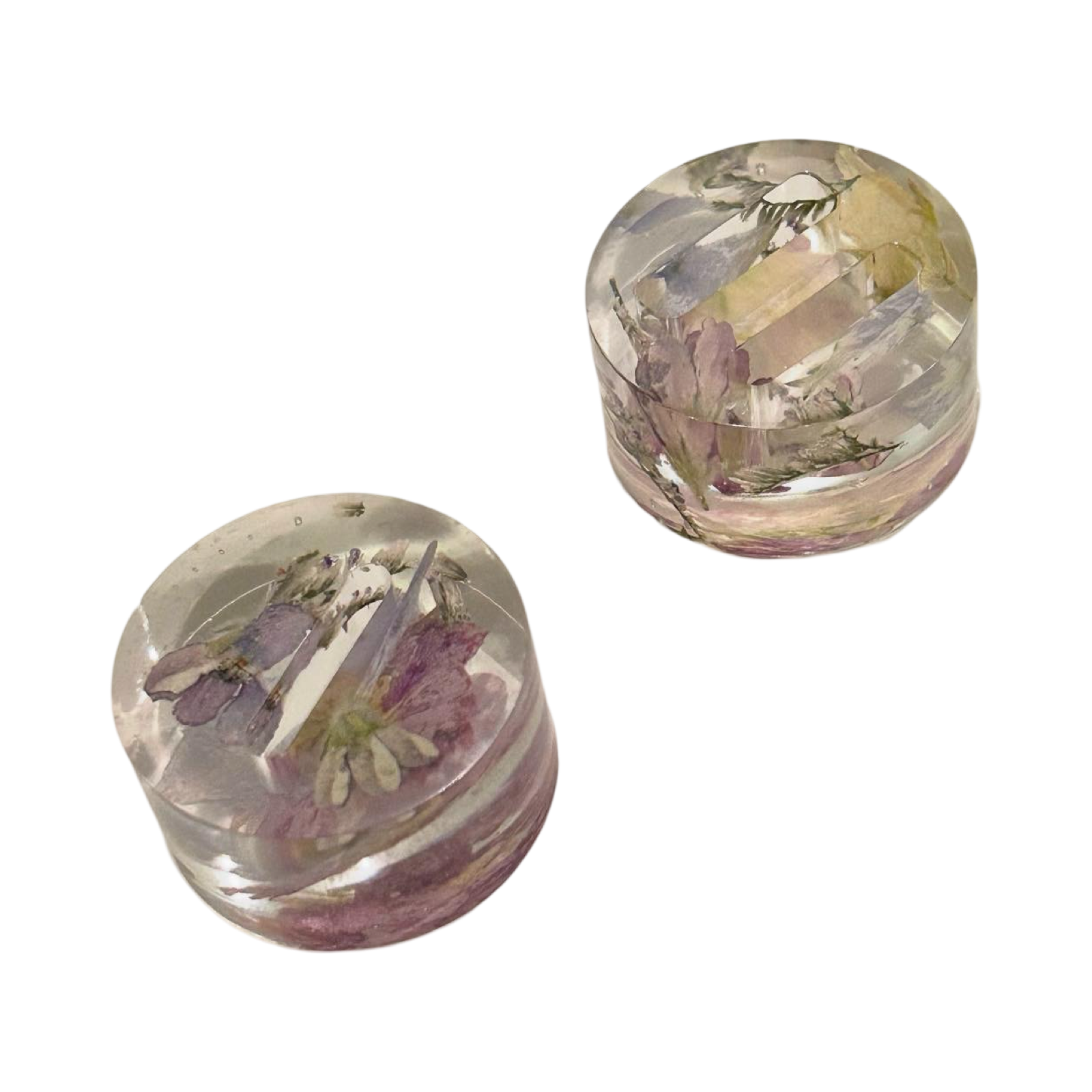 Custom Small Ring Holder-Blessed & Pressed Floral Preservation