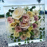 Cube-Blessed & Pressed Floral Preservation