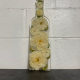 Custom Bottle Serving Board-Blessed & Pressed Floral Preservation