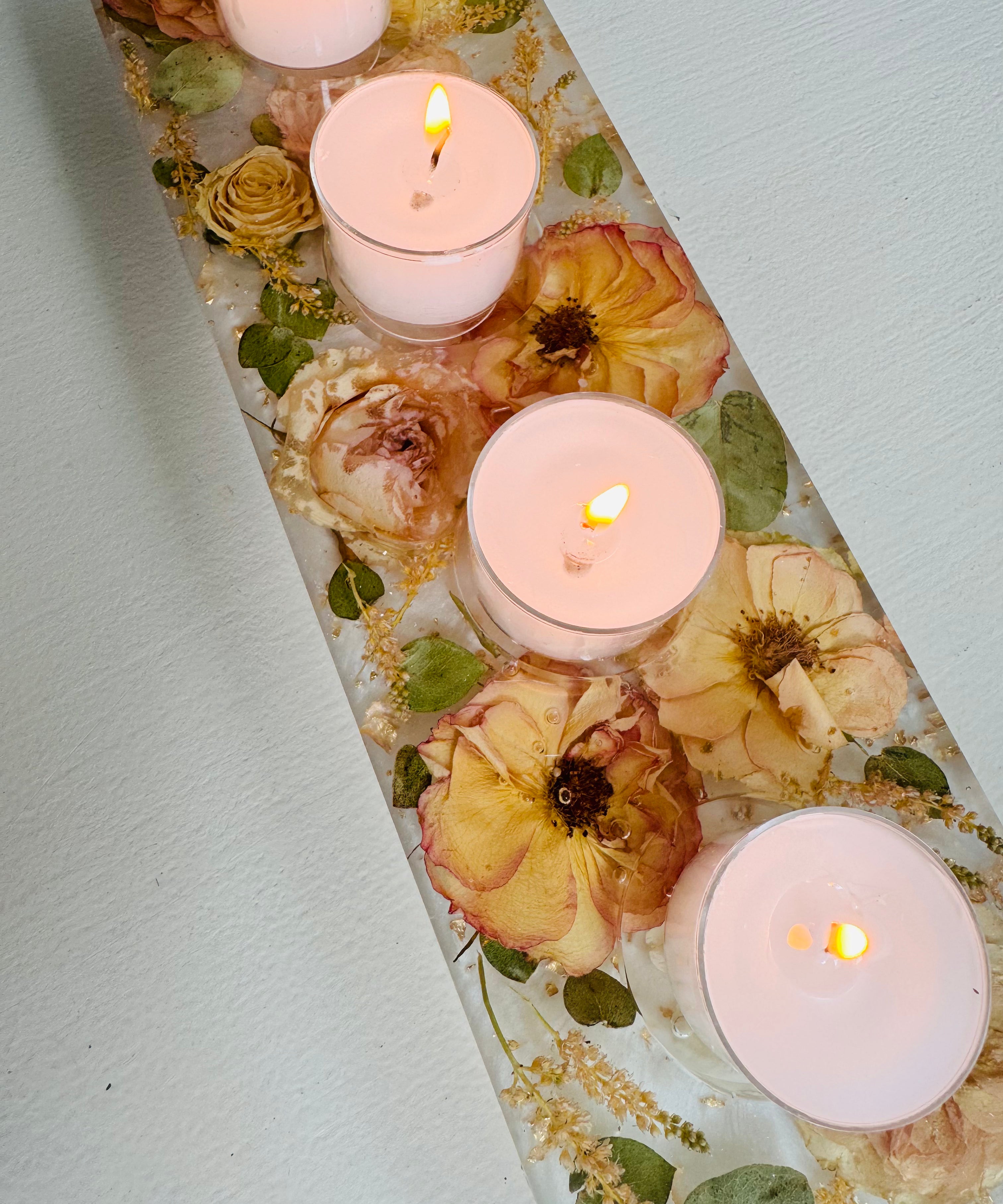 Votive Holder-Blessed And Pressed