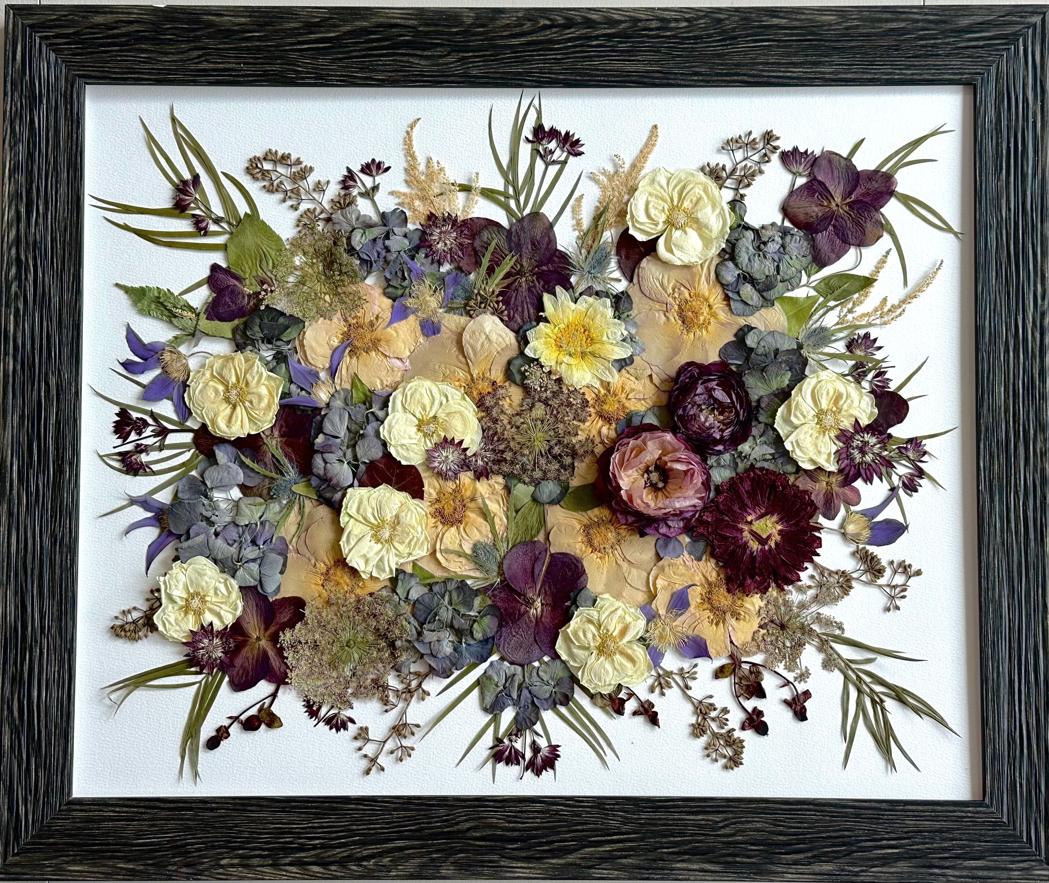 Pressed - Matted - Framed-Blessed And Pressed