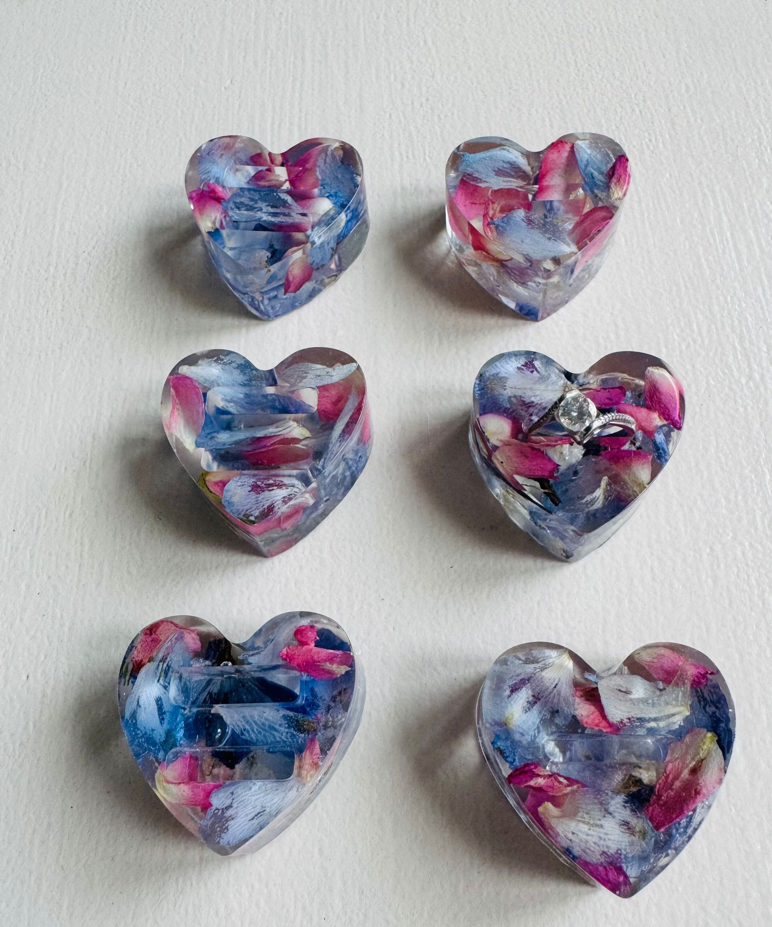 Floral Ring Holder-Blessed And Pressed