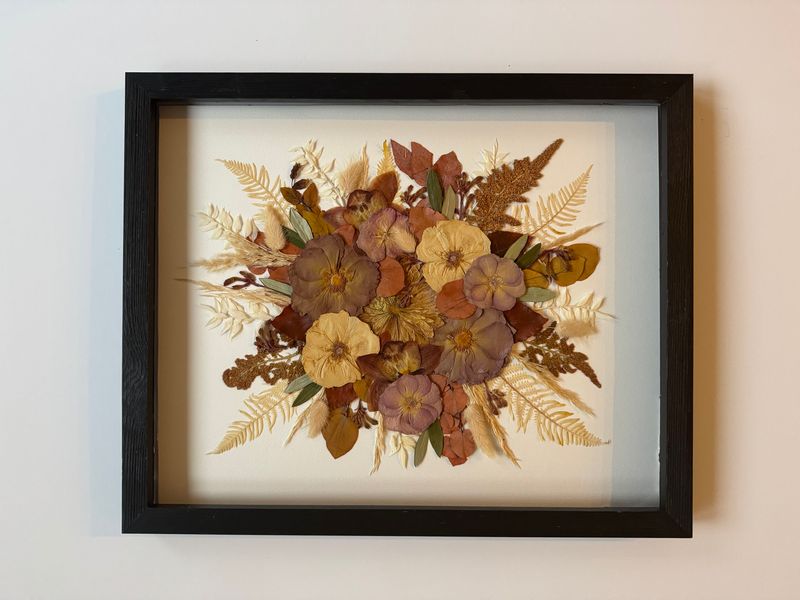 Pressed - Matted - Framed-Blessed And Pressed