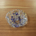 Ring Holder With Floral Dish-Blessed And Pressed