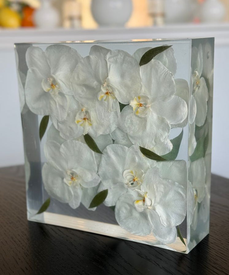 Resin Cube-Blessed And Pressed