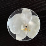 Floral Keepsake Round-Blessed And Pressed