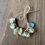 Floral Keepsake Charms-Blessed And Pressed