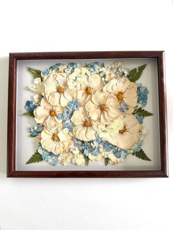 Pressed - Matted - Framed-Blessed And Pressed