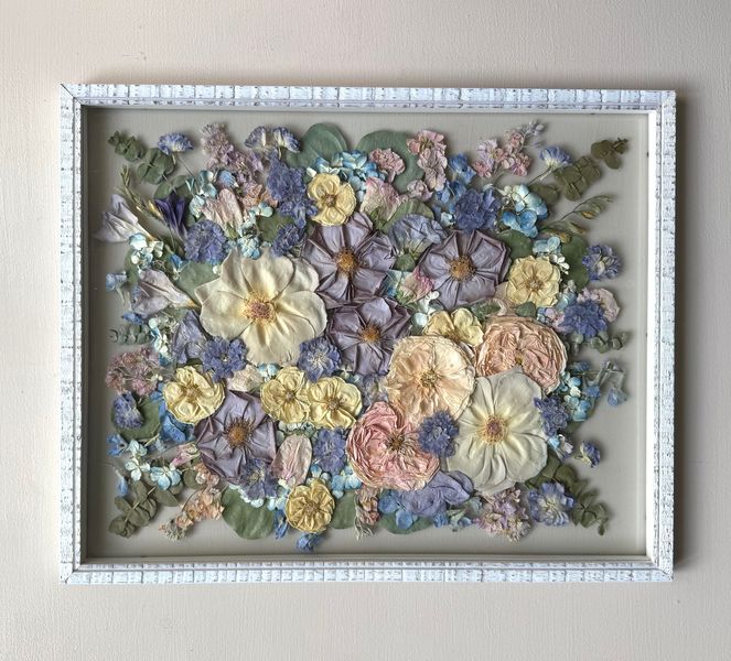 Pressed - Matted - Framed-Blessed And Pressed